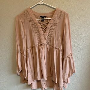 Pink Boho top